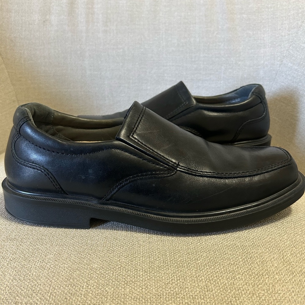 SAS Men's Diplomat Leather Loafers, Men's Black Slip-On Loafer Size 12 N